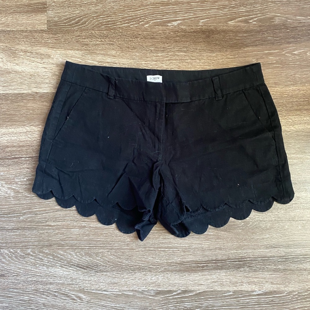 Black J.Crew linen Shorts